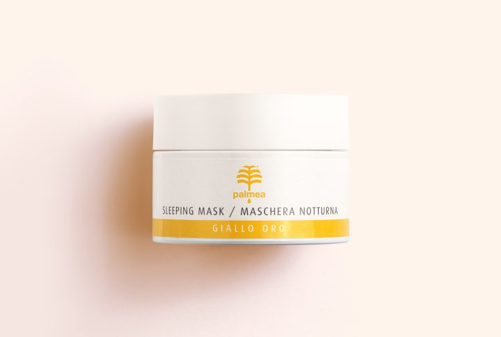 Sleeping Mask maschera notturna Giallo Oro